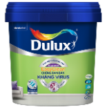 Dulux Easyclean chống bám bẩn kháng virus bề mặt bóng E017B  - 5 lít